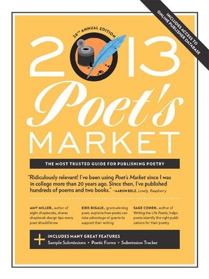cover image of 2013 Poet's Market